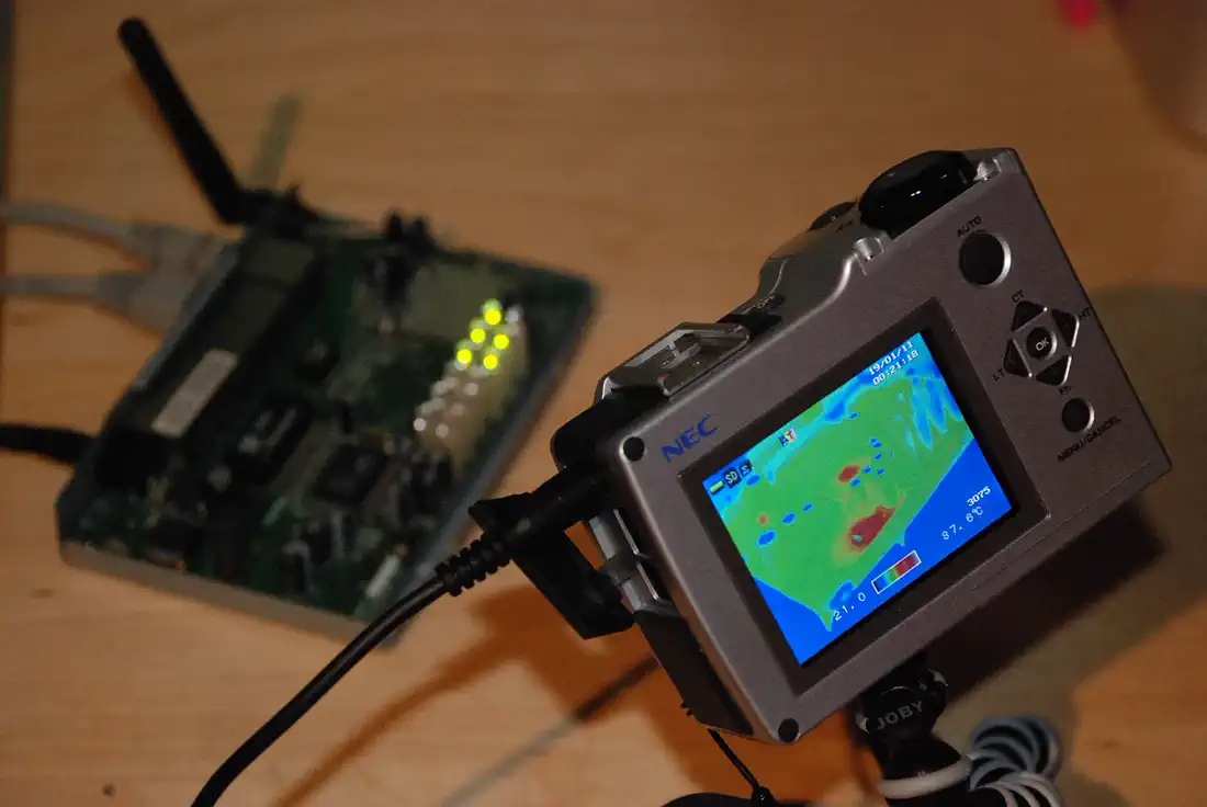 Independent thermography reference used to explain thermal measurement conditions
